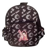 Betty Boop Small Backpack w/ Glitter Cheerleader Print (Pink)
