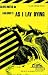 As I Lay Dying (Cliffs Notes)