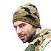 Home Prefer Men's Winter Outdoor Watch Hat Camo Knit Beanie Cap Army Green