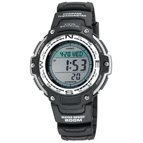Casio Men's Digital Compass Twin Sensor Sport Watch #SGW100-1V
