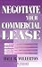 Book Negotiate Your Commercial Lease (Self Counsel Business Series (Negotiate Your Commercial Lease)