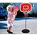 Stylife 5inch Mini Basketball for Kids, Inflatable Ball Environmental Protection Material,Soft and Bouncy,Colors Varied (Pink)