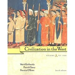 Civilization in the West, Volume a - to 1500 (Chs 1-11)