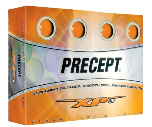 PRECEPT Golfball XP3 orange, 12 Stück
