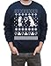 Happy Family Clothing Men's Geeky Ugly Sweater Pullover Sweatshirt