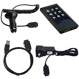 2 Charger +USB Cable +Black Case for Samsung P2 4GB 8GB