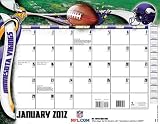Turner Minnesota Vikings 2012 22x17 Desk Calendar