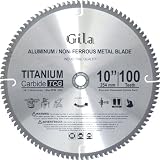 Buy 10-Inch 100 Teeth TCG Non-Ferrous Metal Cutting Carbide Saw Blade by Gilatools
