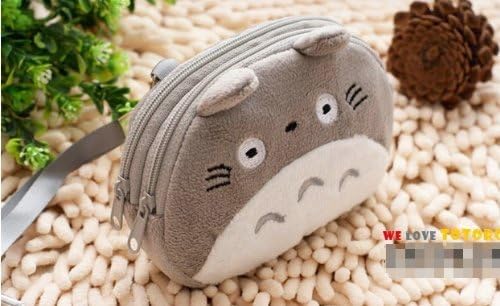My Neighbor Totoro Wristlet Plush Change Purse Wallet Phone/id Holder Pouch