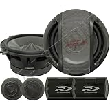 Buy Alpine SPR-13S 5-1 4 Component 2-Way Speaker (Pair) 