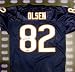 Greg Olsen Autographed/Hand Signed Football Jersey (Chicago Bears)