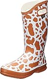 Bogs Women's Animal Print Rain Boot,Cow White Multi,8 M US
