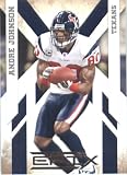 2010 Panini EPIX Football Card # 38 Andre Johnson - Houston Texans - NFL Trading Card in Screwdown Case