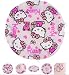 Hello Kitty Transparent Shower Cap(Pink)