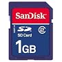 SanDisk SDSDB-1024-A10/11 1 GB Secure Digital Card (Retail Package)