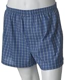 Nautica Mens Easy-Care Woven Plaid Boxer