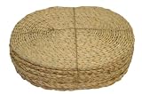 Set of 6 Natural Rush Oval Table Mats - 21665 Kitchen & Housewares