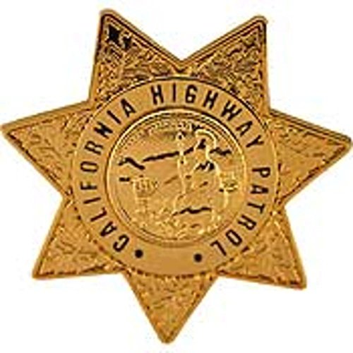 California Highway Patrol Badge Pin 1 1/2