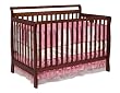 DaVinci Charleston 4 in 1 Crib with Toddler Rail, Cherry