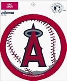 LOS ANGELES ANGELS 5 INCH ROUND DECAL.