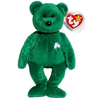 Erin the Green Irish Teddy Bear - MWMT Ty Beanie Babies