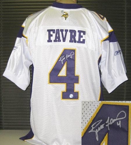 Autographed Brett Favre Jersey - Authentic - Autographed NFL Jerseys