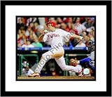 Pat Burrell Philadelphia Phillies MLB Framed 8x10 Photograph 2008 NLCS Game 1 Home Run