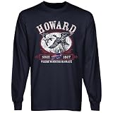 NCAA Howard Bison Winners Migrate Long Sleeve T-Shirt - Navy Blue
