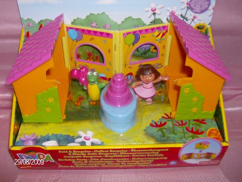Dora the Explorer - Fold and Surprise Birthday Party Play Set