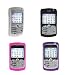 Clear Silicone Case + Black Silicone Case + Hot Pink Silicone Case + Purple Silicone Case for Blackberry 8330 Curve / 8310 Curve / 8300 Curve / 8320 Curve