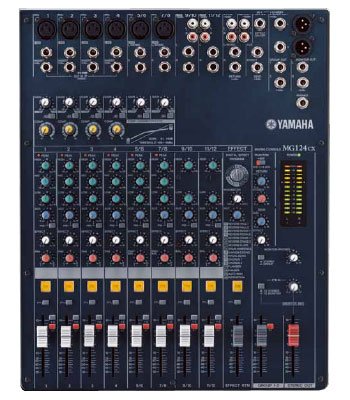 Childrens Toyshop  Musical Instruments : Yamaha MG124CX Stereo Mixer with Effects