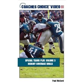 Football - Special Teams Play: Vol. 3 - Kickoff Coverage Drills [VHS]