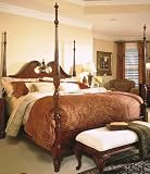 American Drew 791-375R Cherry Grove Pedimen Poster Bed