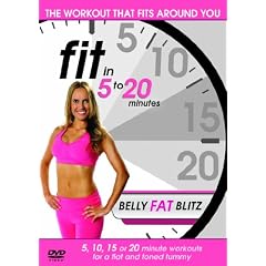 Fit in 5 to 20 Minutes - Belly Fat Blitz [DVD]