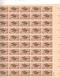 Pony Express Sheet of 50 x 4 Cent US Postage Stamps NEW Scot # 1154