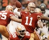 ALEX SMITH SAN FRANCISCO 49ERS 8X10 HIGH GLOSSY SPORTS ACTION PHOTO (P)