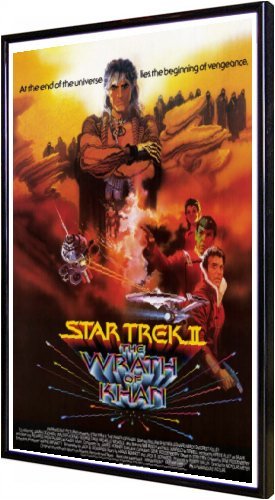 Star Trek 2: The Wrath of Khan 11x17 Framed Poster