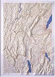 Relief haut-jura/bugey/genevois  1/100.000