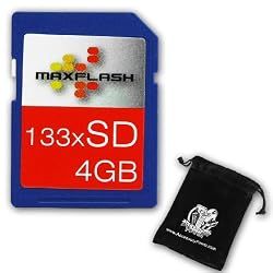 BLAZING 133x Speed 4GB Secure Digital SD Memory Card for AMAZON KINDLE 1 by Accessory Power the Fast & Reliable Memory Solution *