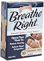 Breathe Right Nasal Strips, Large, Tan, 30-Count Box