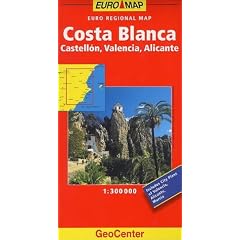 Costa Blanca (GeoCenter Euro Country Maps)