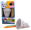 Back to Basics Snow Cone Cups and Straws, 25 count
