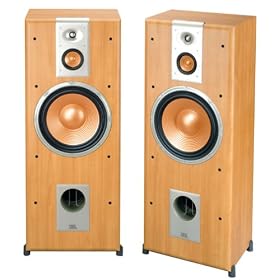 JBL S312CH 3-Way, Single Floorstanding Speaker (Cherry)