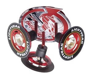 Disney CGG0005EU Spotrondell, 3-flammig Cars