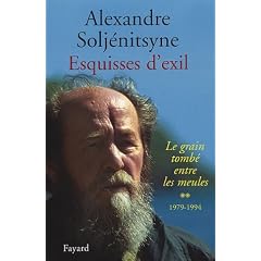 Esquisses d'exil : Tome 2, Le grain tomb� entre les meules, 1979-1994