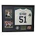 Suzuki, Ichiro Autographed Replica White Seattle Mariners Jersey Framed With 30th Anniversary patch and 2 8x10 Photos. MLB Authenticated.