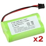 eForCity 2 pack BT1007 Compatible wit...
