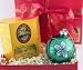 All Products : Kona Coffee Blend and Bright Christmas Ornament in Red Gift Box, 4 Oz Ground
