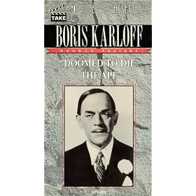 Boris Karloff: Doomed to Die & Ape [VHS]