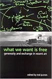 Review State University of New York Press  / What We Want is Free: Generosity and Exchange in Recent Art (Suny Series in Postmodern Culture)